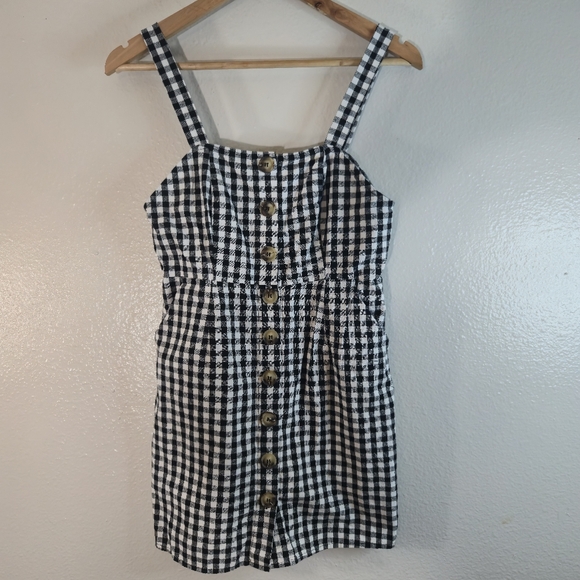 Hesperus Dresses & Skirts - Hesperus Gingham Mini Bodycon Dress
